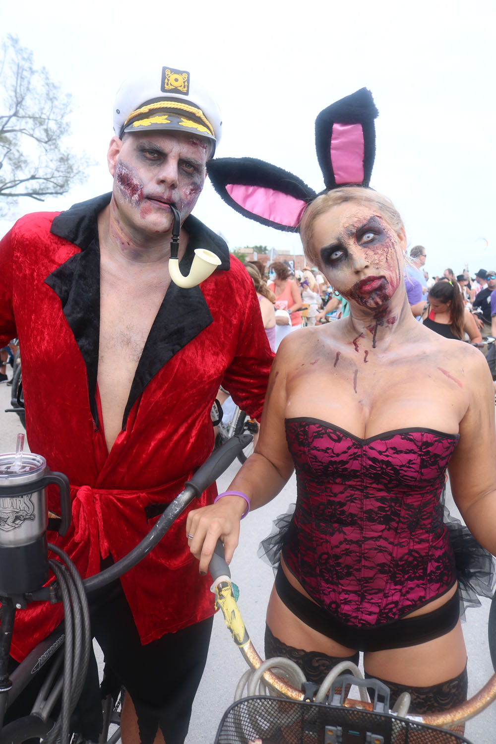 Zombie Bike Ride 2017 photo - Duval Street, Key West